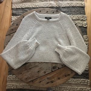 Crop knit sweater!